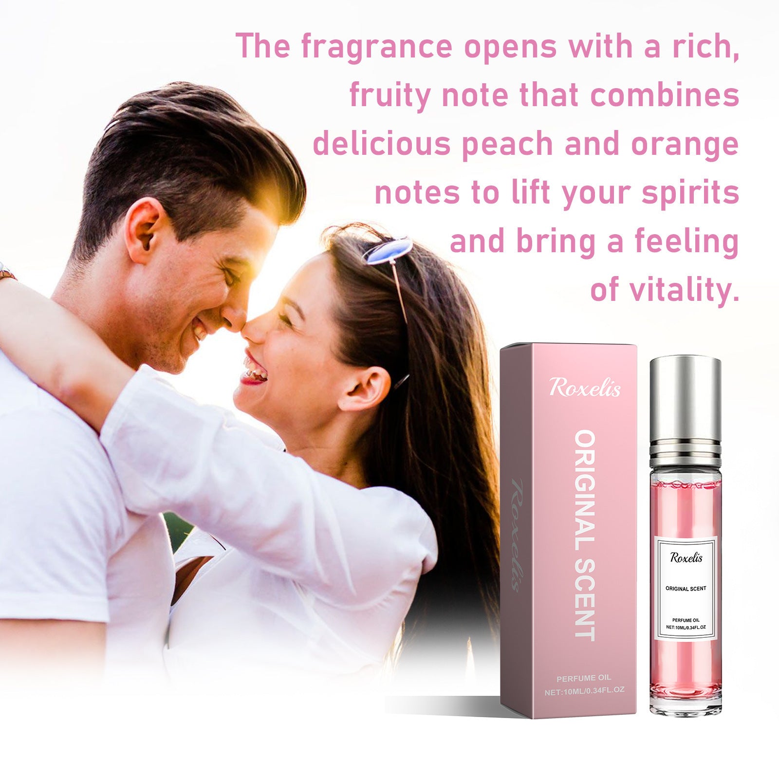 Pheromone Rose Perfume | Floral Niche Fragrance with Jasmine & Pomegranate 10ml