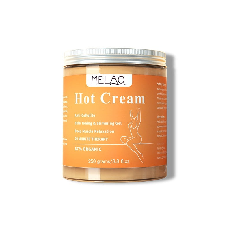 Fat Burner Anti-Cellulite Hot Cream | Slimming Body Gel with Natural Ingredients