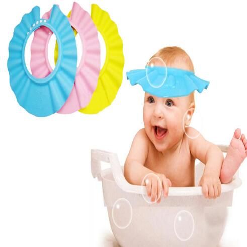 Baby Shampoo Shield Cap – Adjustable Waterproof Bath Hat for Babies & Toddlers