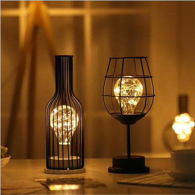 Minimalist Hollow Table Lamp