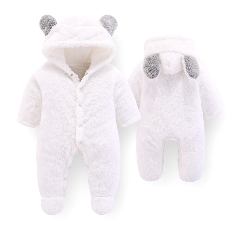 Baby Romper Jumpsuit – Newborn to 12 Months (4 Colors, 4 Sizes)
