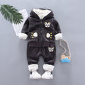 Kids Hooded Sports Tracksuit | Cotton 2-Piece Set for Boys & Girls