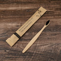Natural Bamboo Toothbrush Set | Eco-Friendly Soft Charcoal Bristles