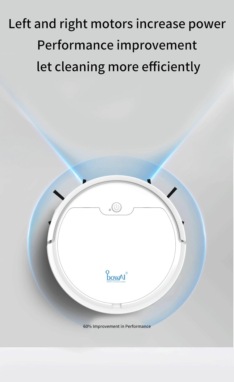 Smart Robot Vacuum Cleaner – 1500Pa Suction, 150m² Coverage