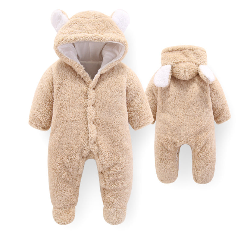 Baby Romper Jumpsuit – Newborn to 12 Months (4 Colors, 4 Sizes)