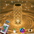 Crystal Diamond LED Table Lamp