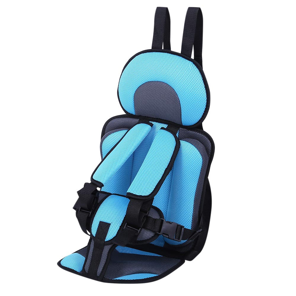 Kids Car Safety Seat with 5-Point Harness – Ages 3–12