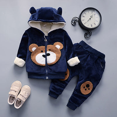 Kids Hooded Sports Tracksuit | Cotton 2-Piece Set for Boys & Girls