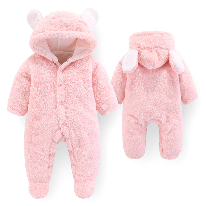 Baby Romper Jumpsuit – Newborn to 12 Months (4 Colors, 4 Sizes)