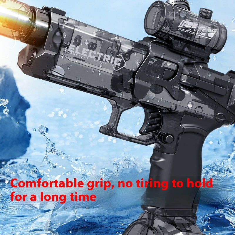 Fire Rat Electric Water Pistol | Full-Auto Light-Up Water Gun for Kids