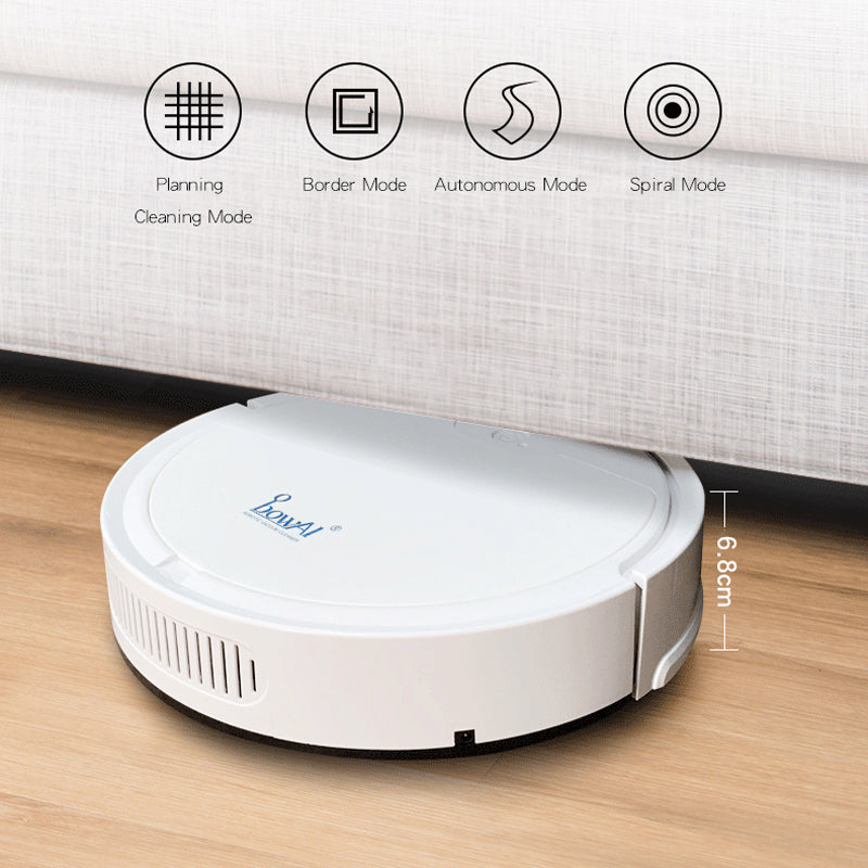 Smart Robot Vacuum Cleaner – 1500Pa Suction, 150m² Coverage