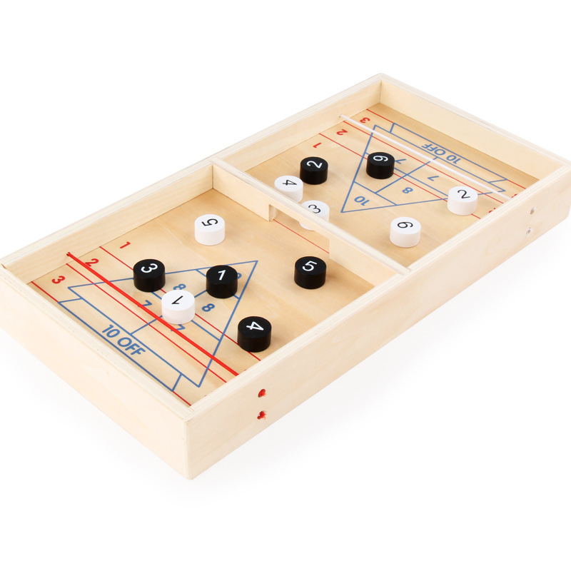 Wooden Chess & Board Game Set | Parent-Child Interactive Educational Toy