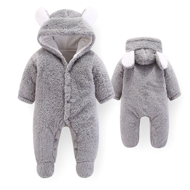 Baby Romper Jumpsuit – Newborn to 12 Months (4 Colors, 4 Sizes)