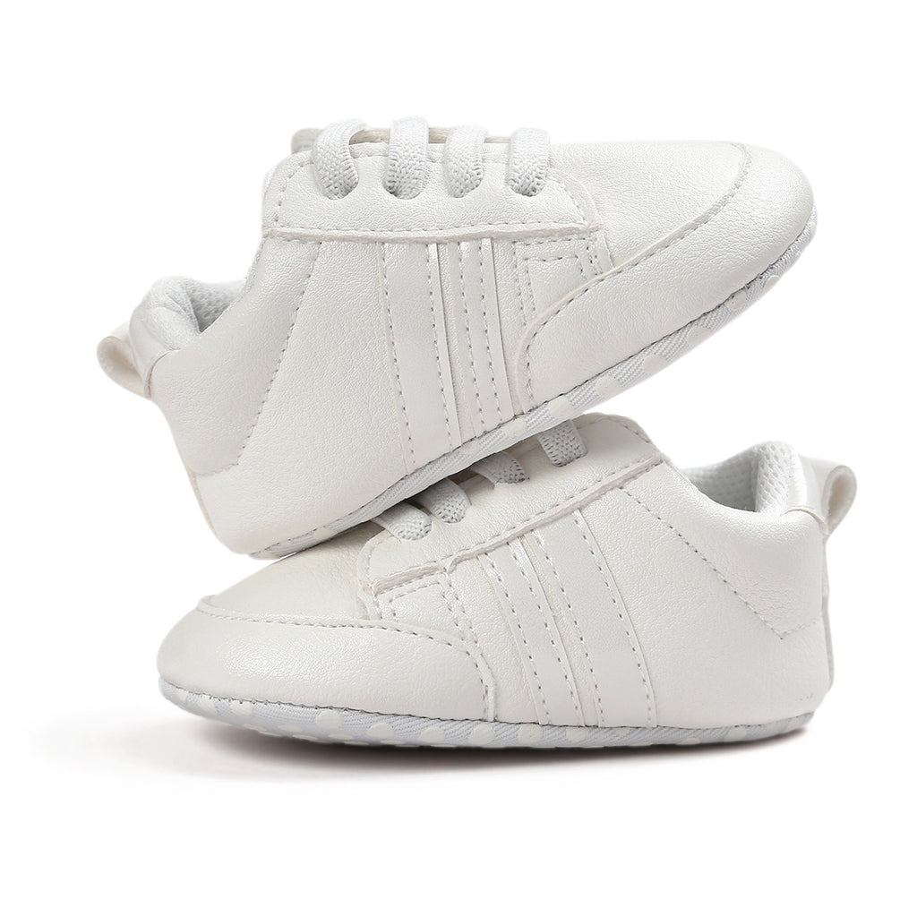 Baby & Toddler Moccasin Shoes – Soft PU Leather Non-Slip First Walkers (19 Styles, 3 Sizes)