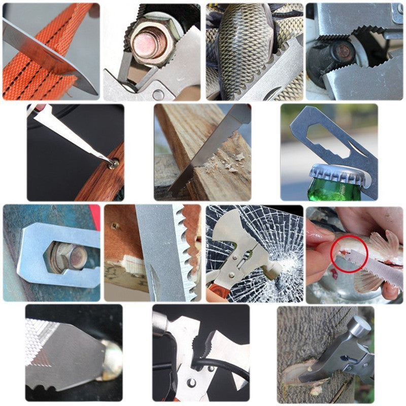 11-in-1 Multi-Purpose Outdoor Camping Pliers Tool