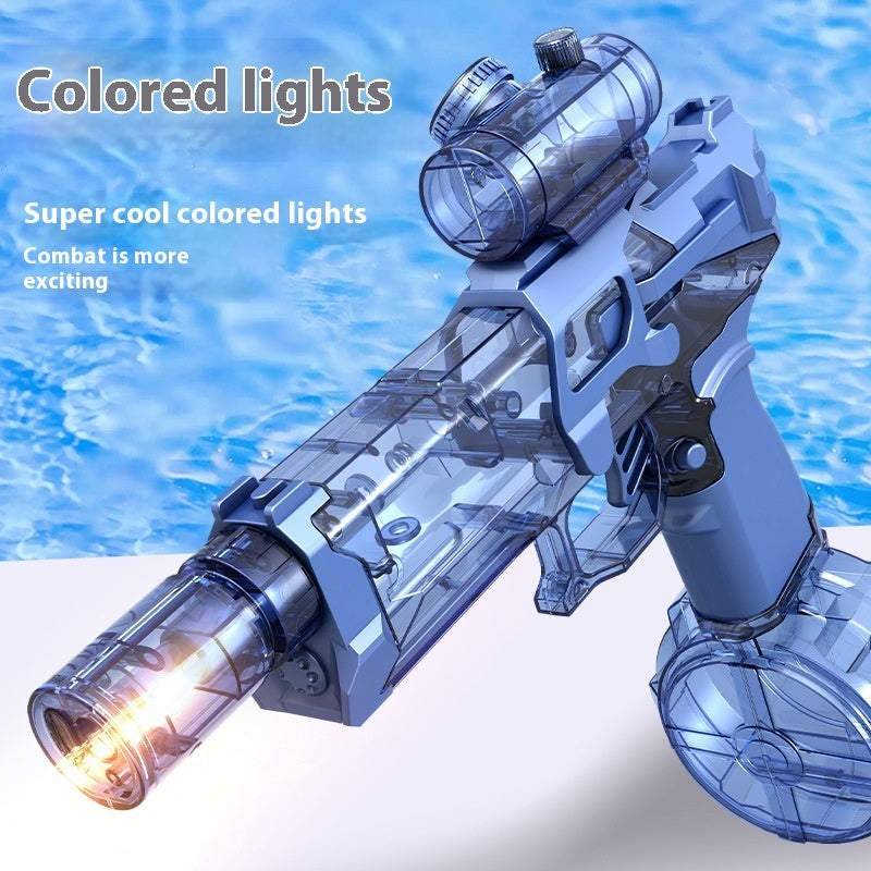 Fire Rat Electric Water Pistol | Full-Auto Light-Up Water Gun for Kids