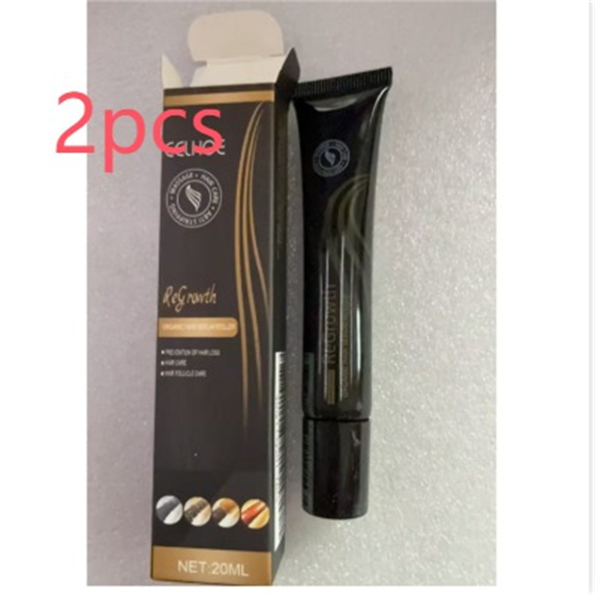 Organic Hair Serum Roller Set | Anti Hair Loss Scalp Nourishing Treatment