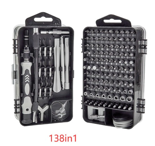 135/138-in-1 Precision Screwdriver Tool Set