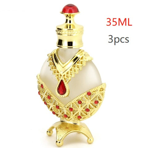 Girl's Fine Oil Perfume Bottle | Elegant Alloy Fragrance Bottle 12ml & 35ml