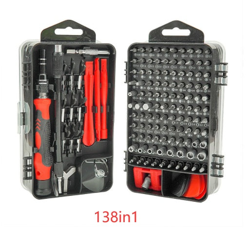 135/138-in-1 Precision Screwdriver Tool Set