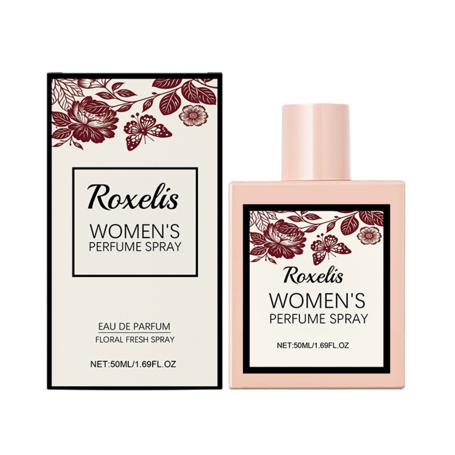 Women's Perfume Spray | Jasmine & Tuberose Floral Fragrance 50ml