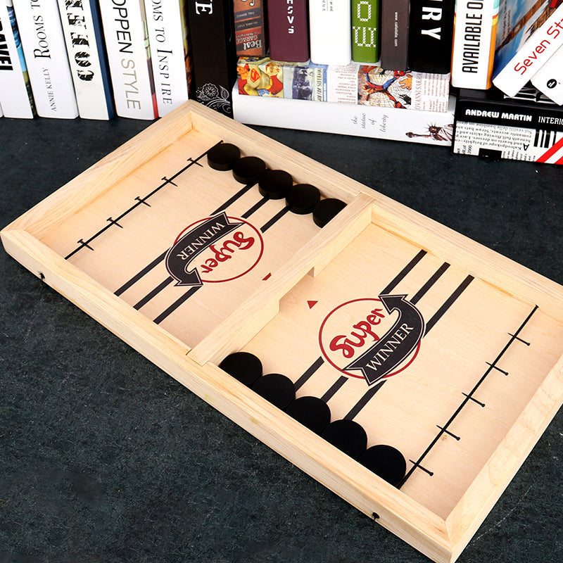 Wooden Chess & Board Game Set | Parent-Child Interactive Educational Toy