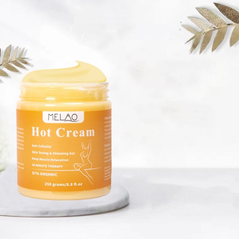 Fat Burner Anti-Cellulite Hot Cream | Slimming Body Gel with Natural Ingredients