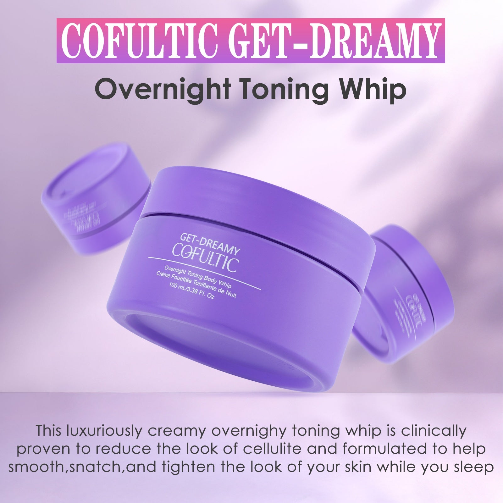 Cofultic Night Sleep Tightening Cream | Overnight Firming & Anti-Wrinkle Body Cream
