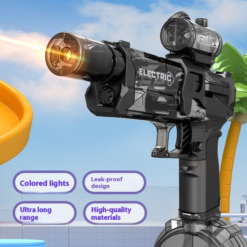 Fire Rat Electric Water Pistol | Full-Auto Light-Up Water Gun for Kids