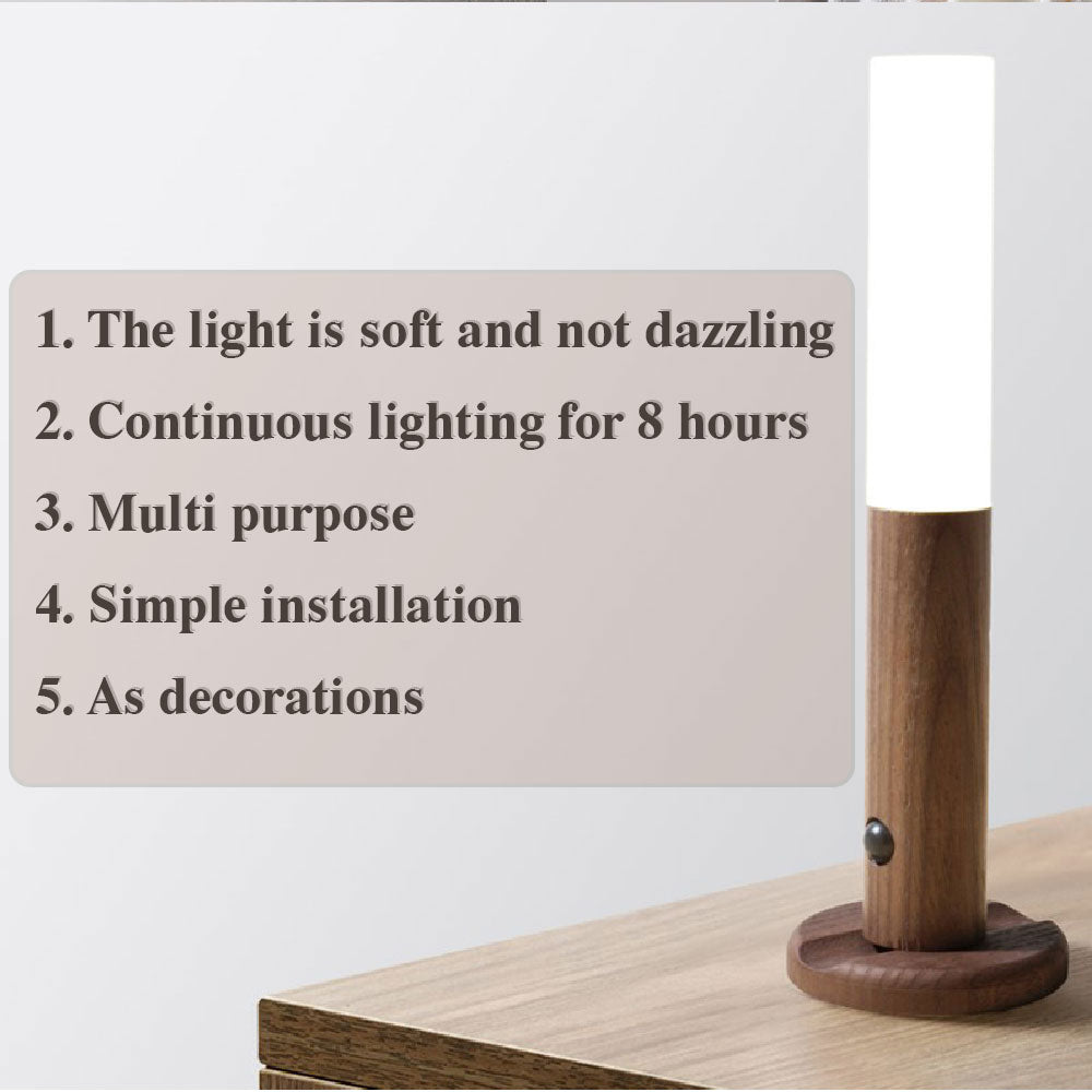 Auto LED Motion Sensor Night Light | USB Magnetic Wireless Wall Lamp