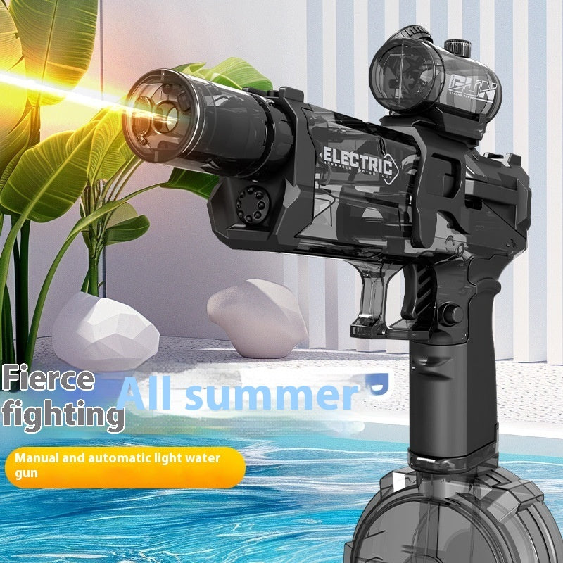 Fire Rat Electric Water Pistol | Full-Auto Light-Up Water Gun for Kids