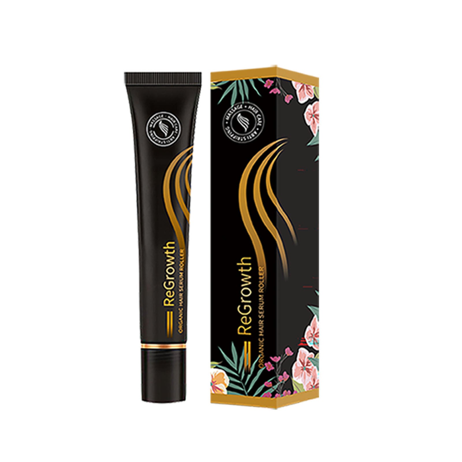 Organic Hair Serum Roller Set | Anti Hair Loss Scalp Nourishing Treatment