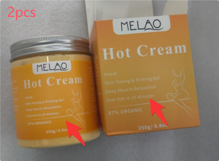 Fat Burner Anti-Cellulite Hot Cream | Slimming Body Gel with Natural Ingredients