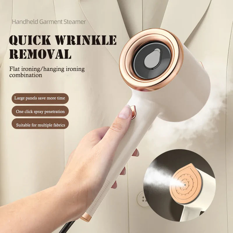 Portable Handheld Garment Steamer – Travel Steam Iron