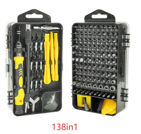 135/138-in-1 Precision Screwdriver Tool Set