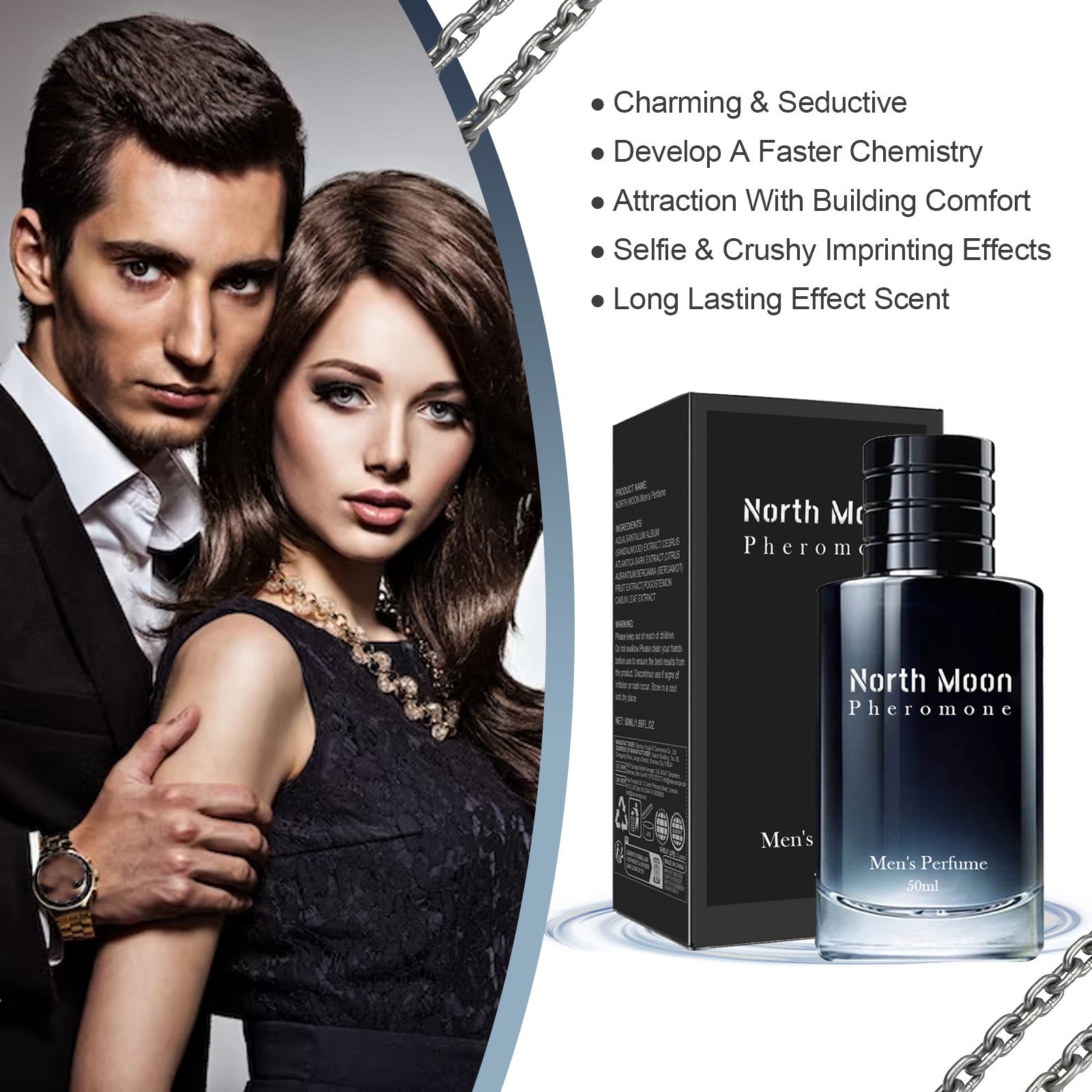 Long-Lasting Niche Perfume for Men | Light Fragrance 50ml