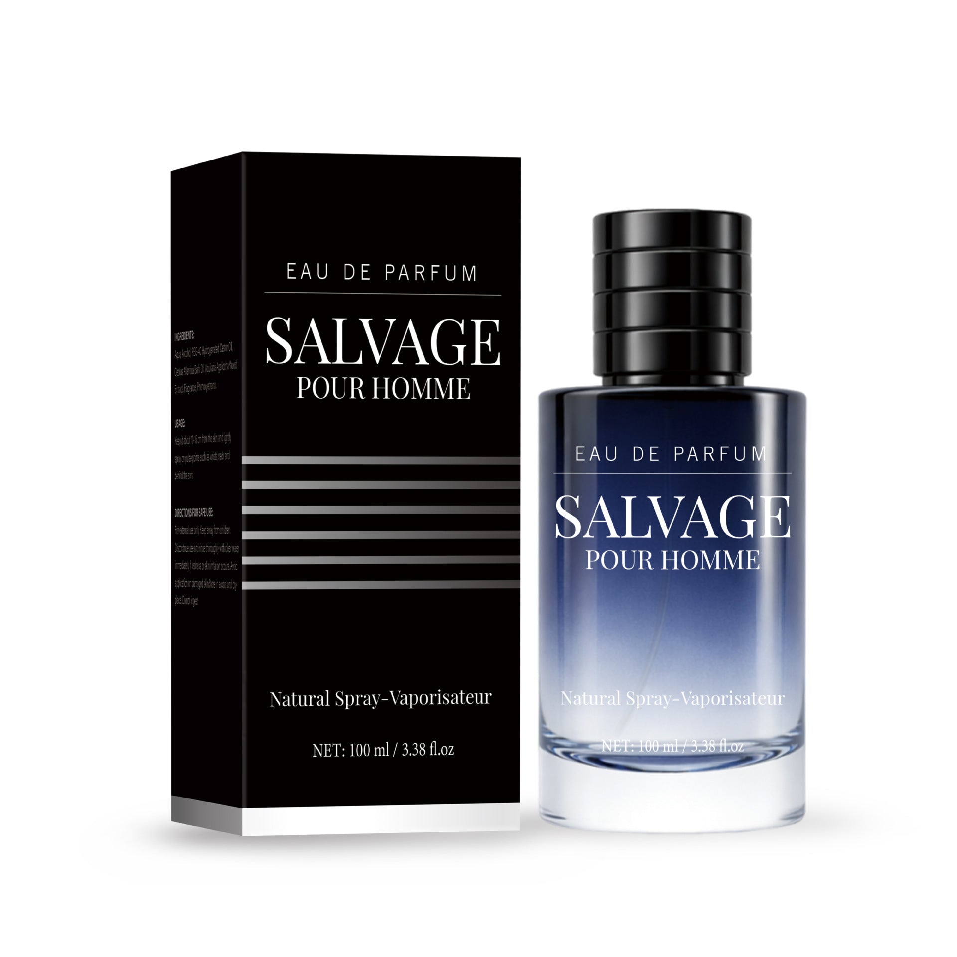 Men's EAU DE SALVAGE | Long-Lasting Bold Masculine Perfume 100ml
