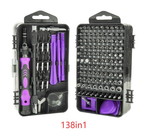 135/138-in-1 Precision Screwdriver Tool Set