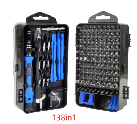 135/138-in-1 Precision Screwdriver Tool Set