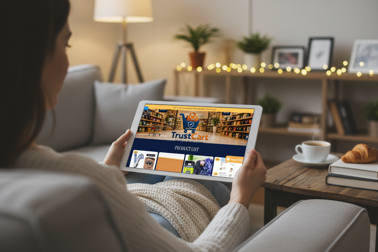 TrustCart Lifestyle with Branded Screen